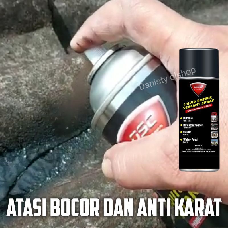 Anti Bocor Atap bonus Pembersih Karat / penambal atap bocor Spray penghilang karat besi