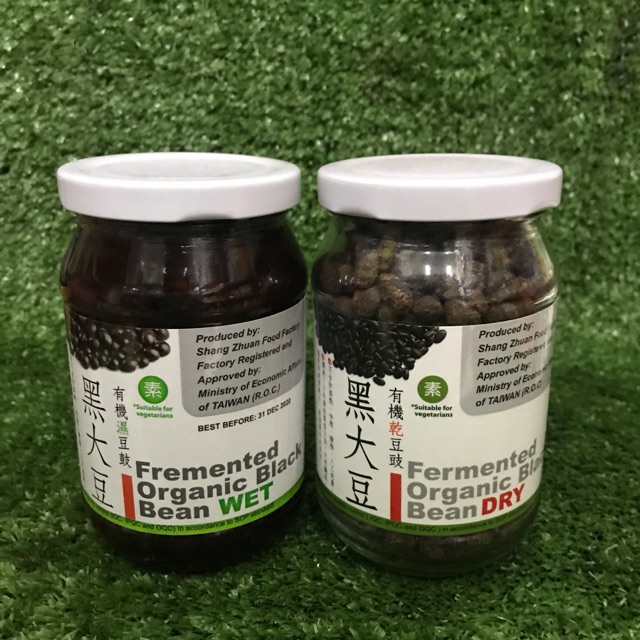 Organic Fermented Black Bean Dry 200gr and Wet 400gr