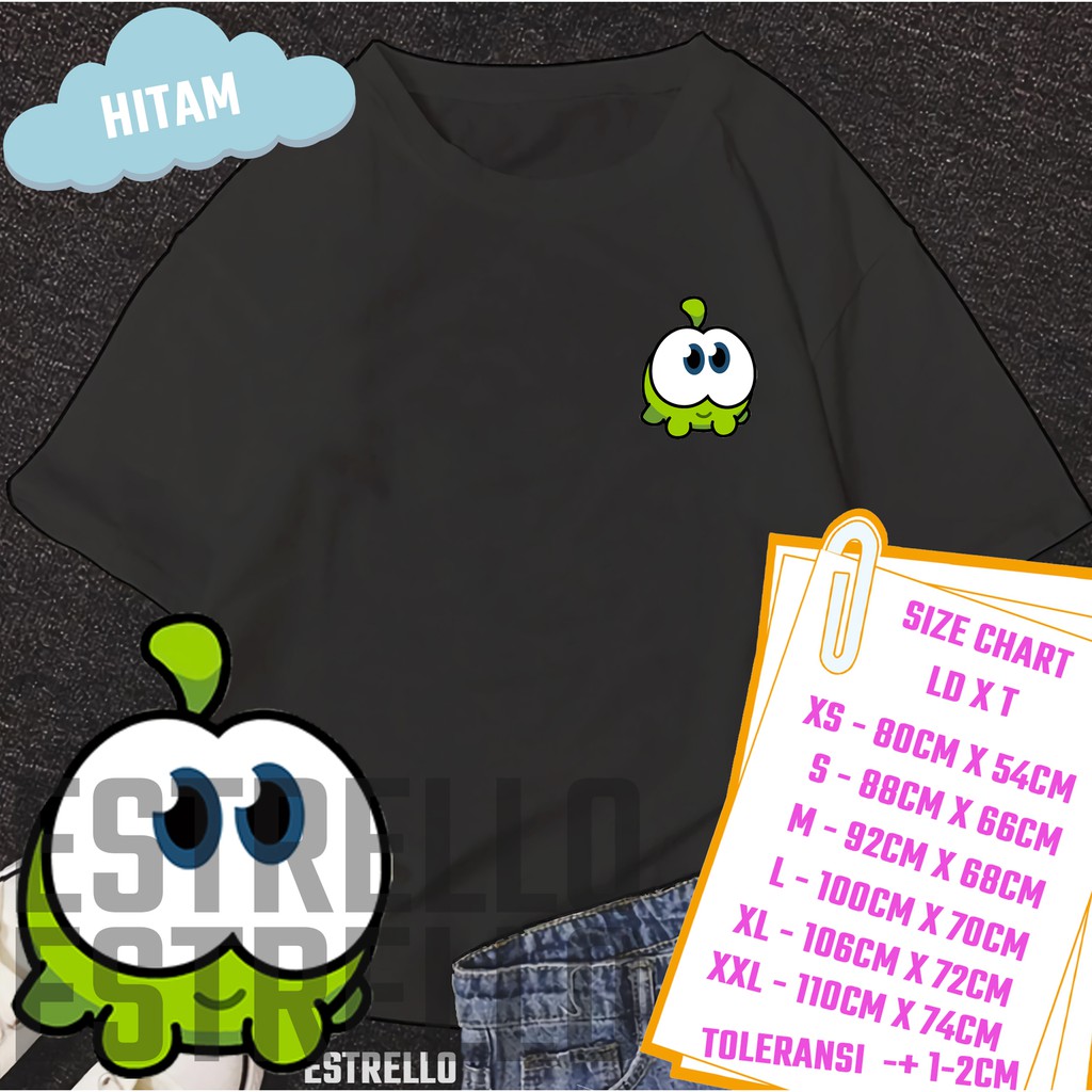 Estrello Fashion - Baju Kaos Frog Kodok Animasi Atasan Wanita Pria Lengan Pendek Oversize