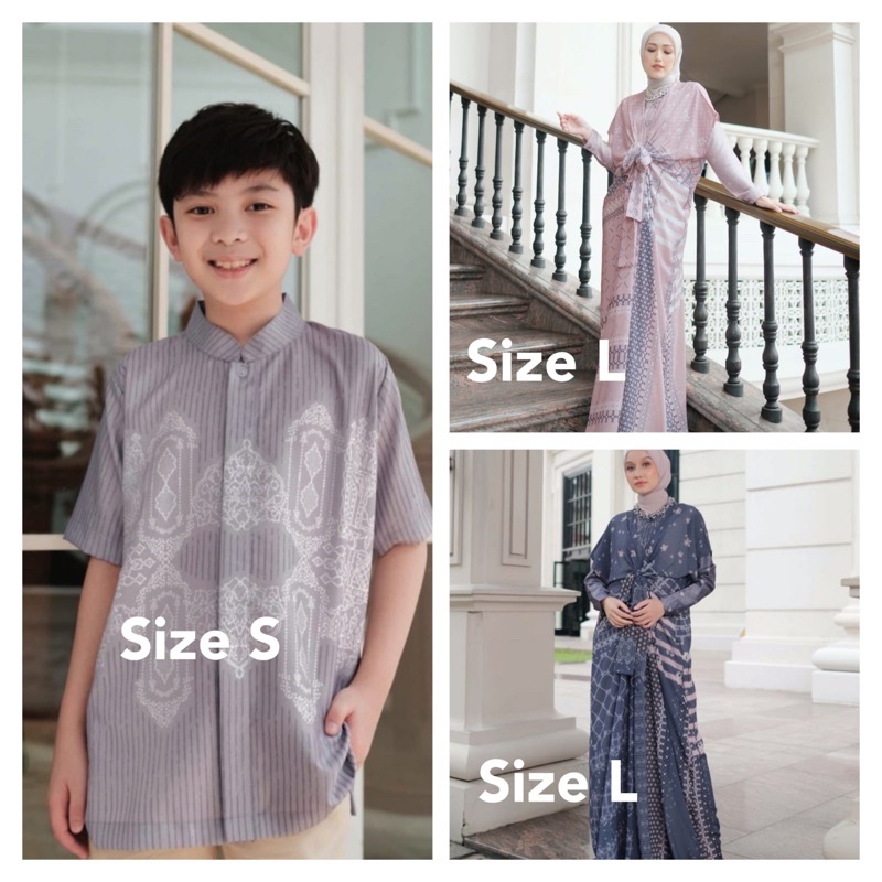 Kayangan Dress dan Koko Anak vanillahijab