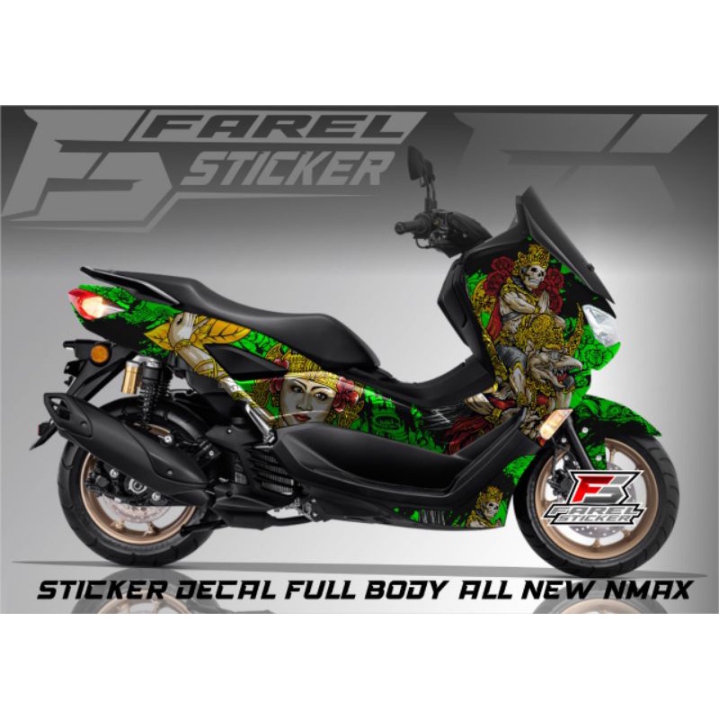 DECAL NMAX NEW - STIKER FULL BLOK NMAX 2020