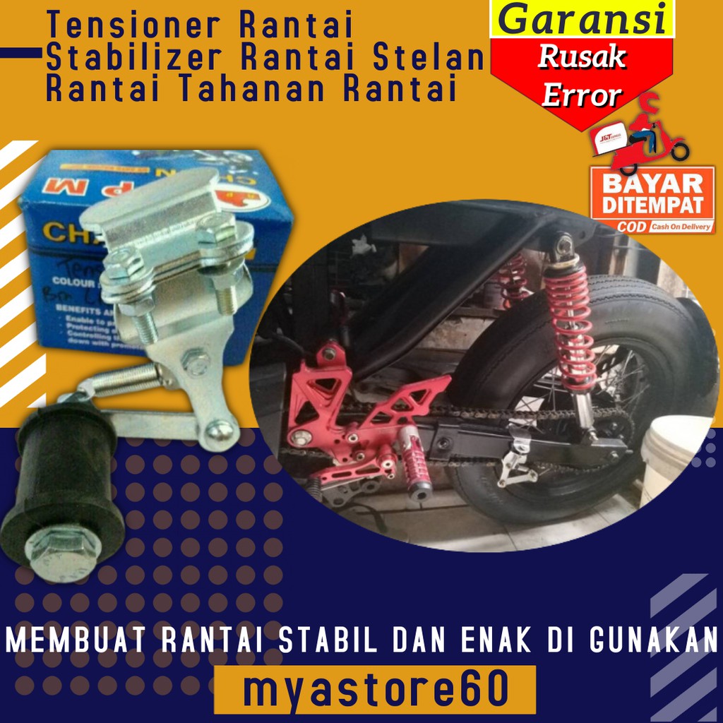 Tensioner Rantai Stabilizer Rantai Rante Stelan Rantai Tahanan Rantai Aksesoris Variasi Motor