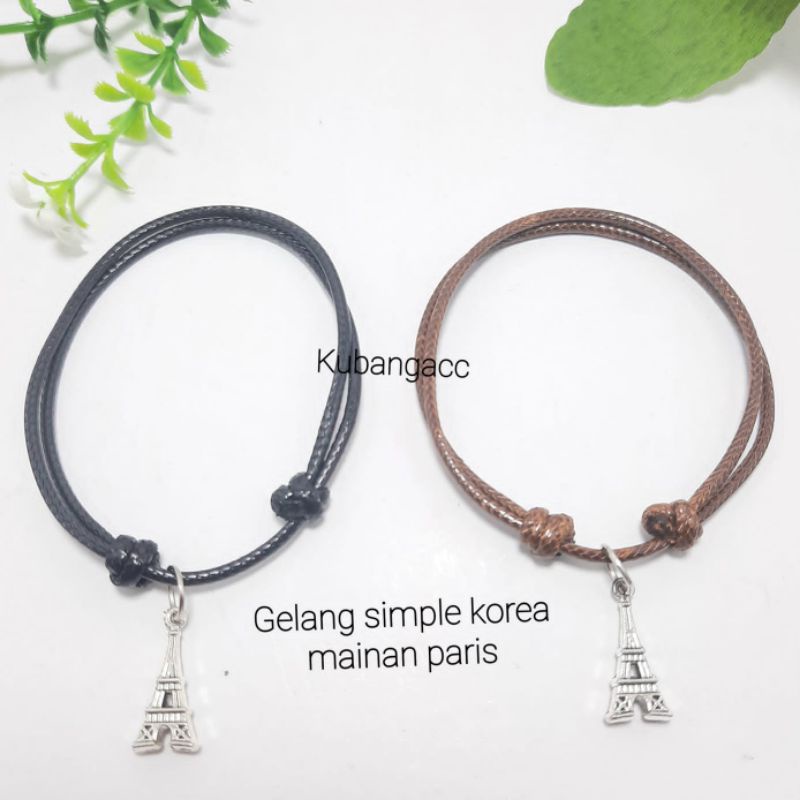 Gelang Tali Simple Gelang Simple Couple Gelang Tali Korea Gelang Pria Wanita