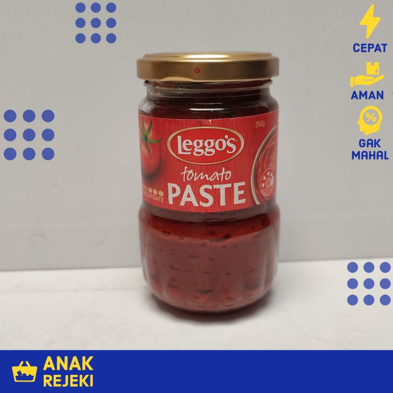 

Leggos Tomato Paste 250gr - Pasta Saus Tomat Leggo's Pizza Spaghetti - Standar