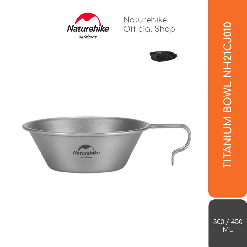 Naturehike Mangkuk / Panci / Gelas Titanium Camping Nh21Cj010