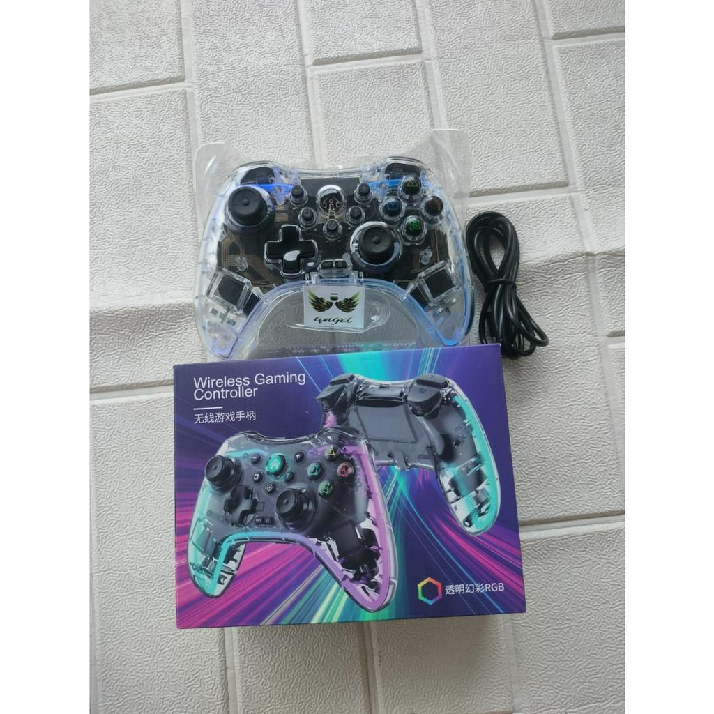 Stick Wireless Controller RGB PS3 PS4 Nitendo Switch Android PC