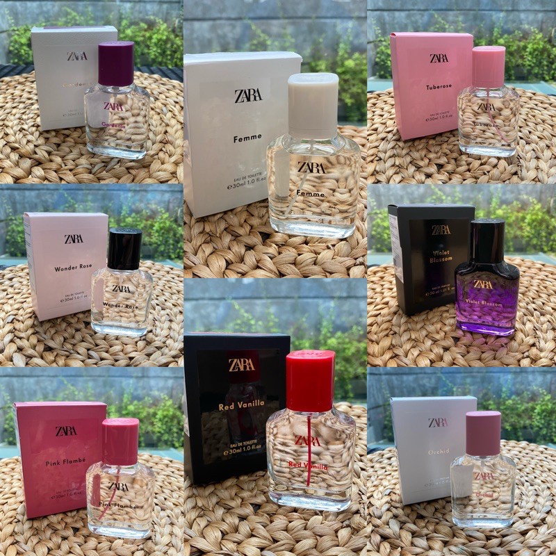 Zara Parfume Women isi 30ml ORI Best Seller | Shopee Indonesia