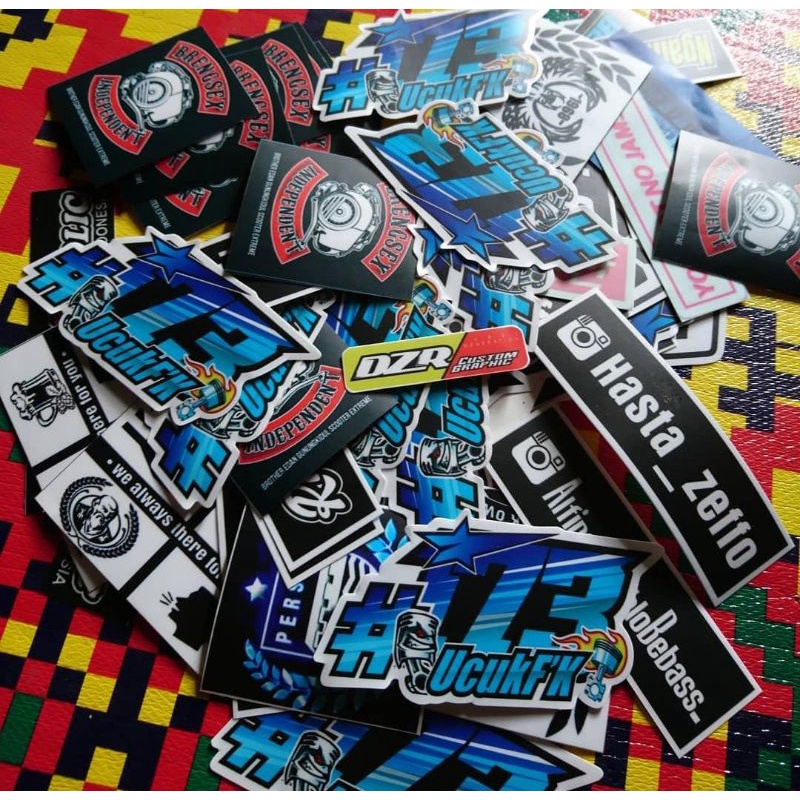 

STIKER CUSTOM BEBAS RIQUEST NAMA TULISAN/STIKER RIQUEST NAMA/STIKER VIRAL STIKER CUSTOM