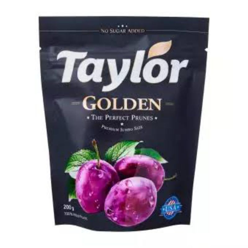 

TAYLOR GOLDEN PRUNES POUCH 200GR