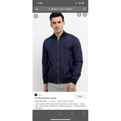 PL jaket salt n pepper