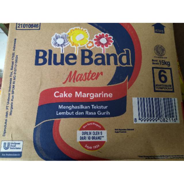 

Blue Band Master Cake Margarine / Mentega Blue Band / BlueBand Repack 500gr