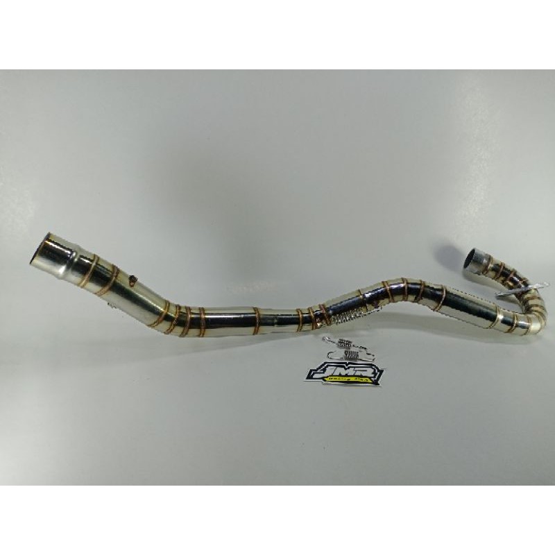 leher knalpot klx full cacing jmr 1435