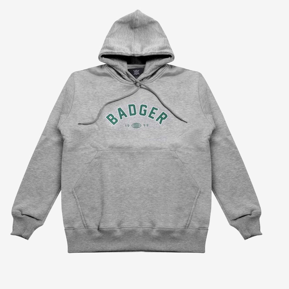 Terbaru.. Badger Sweater Pullover Hoodie GRY Green