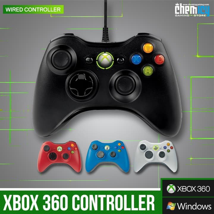 Xbox 360 Wired Controller / Stick / Gamepad (ORI PABRIK)