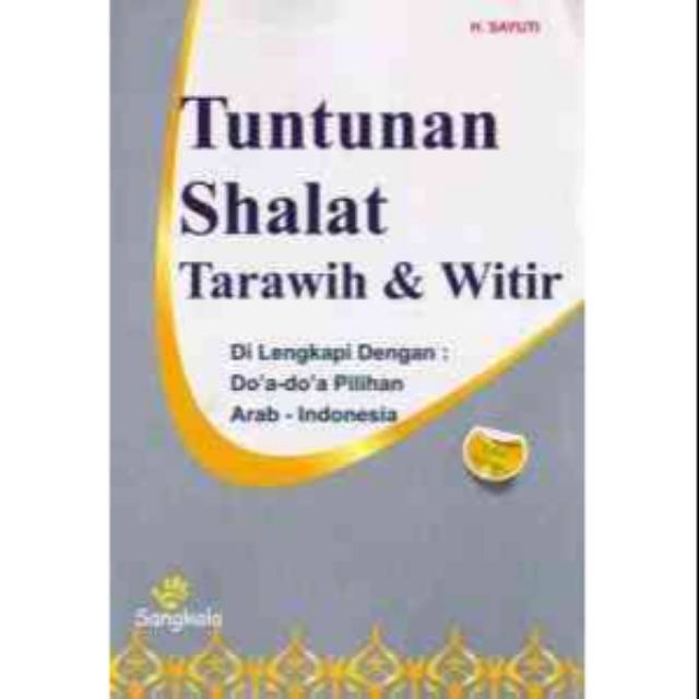 Buku Tuntunan Shalat Tarawih Dan Witir Shopee Indonesia