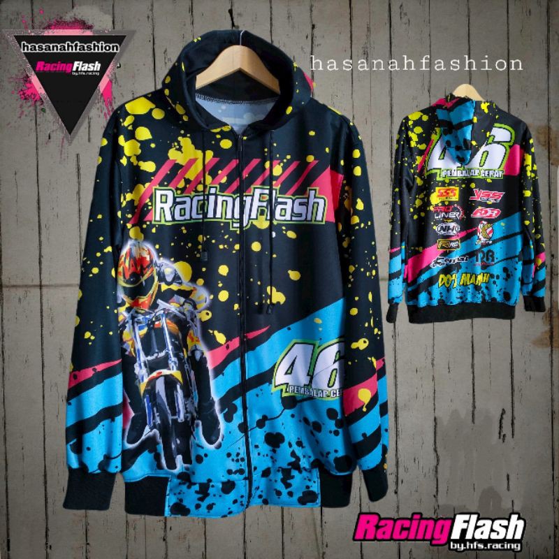 jaket racing flash/jaket racing/jaket racing start/jaket racing terbaru/jaket balap printing-018   flash doa