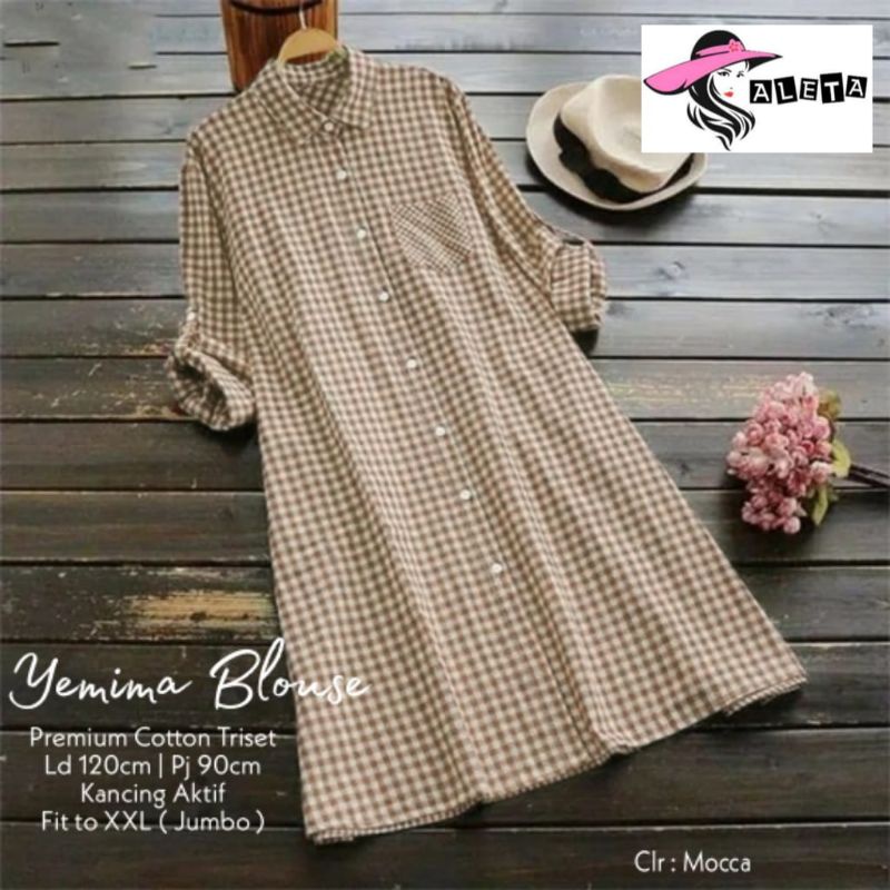 Blouse kemeja YEMIMA KATUN