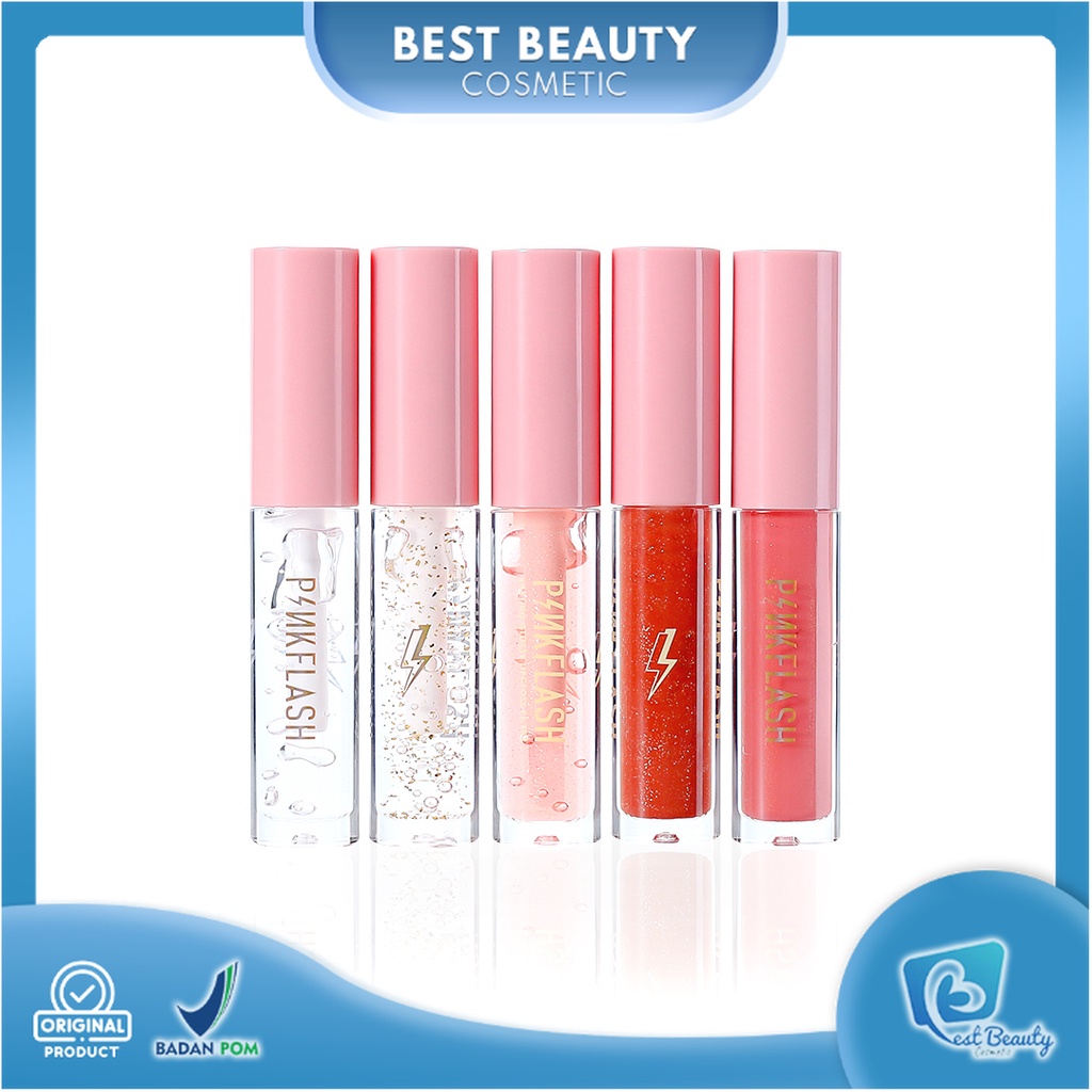 ★ BB ★ PINKFLASH OHMYGLOSS Lasting Glossy Lipgloss | PINK FLASH Lipgloss - PF L02