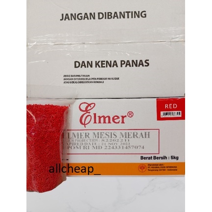 

seres ELMER MESIS MERAH meses butiran warna 200g CERES ELMER RED