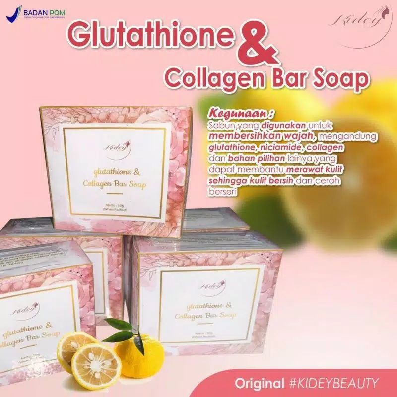 GLUTATHION & COLLAGEN BAR SOAP