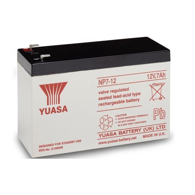 Aki (baterai) kering (MF battery) Yuasa 12v 12 v volt 7Ah 7 ah Ampere