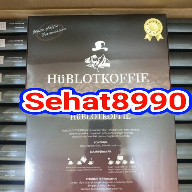 Hublotkoffie Hublot kopi isi 12 sachet