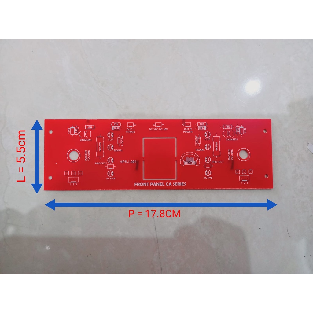 PCB PANEL DEPAN BOX CA pcb panel depan led display Box Ca HPKJ-001