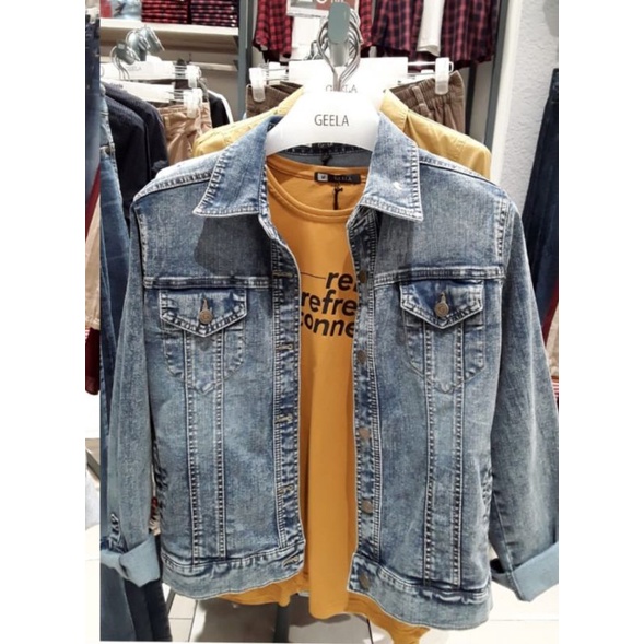 JAKET JEANS GEELA ORIGINAL BY DEPT STORE