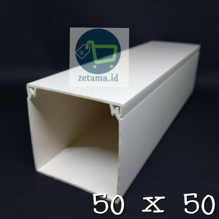 KABEL DUCT WIRING DUCT PUTIH 50 x 50 mm parts