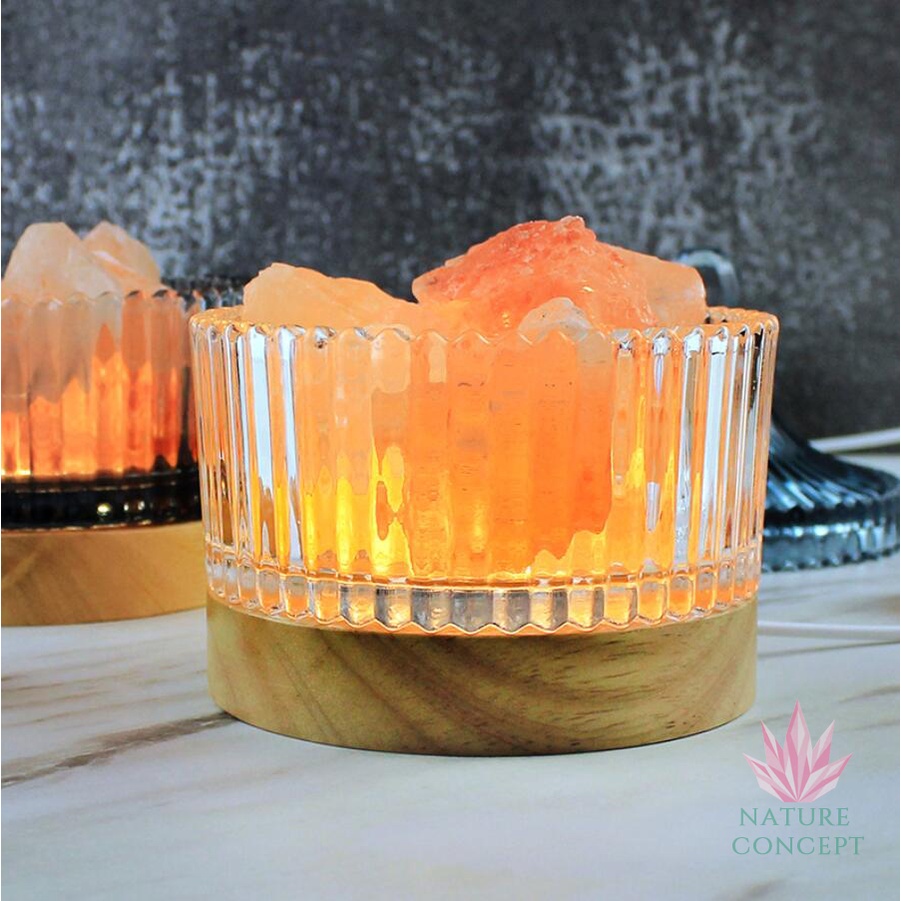 Lampu Kristal Unik Aromaterapi Garam Himalaya Unique Aromatherapy Salt Lamp