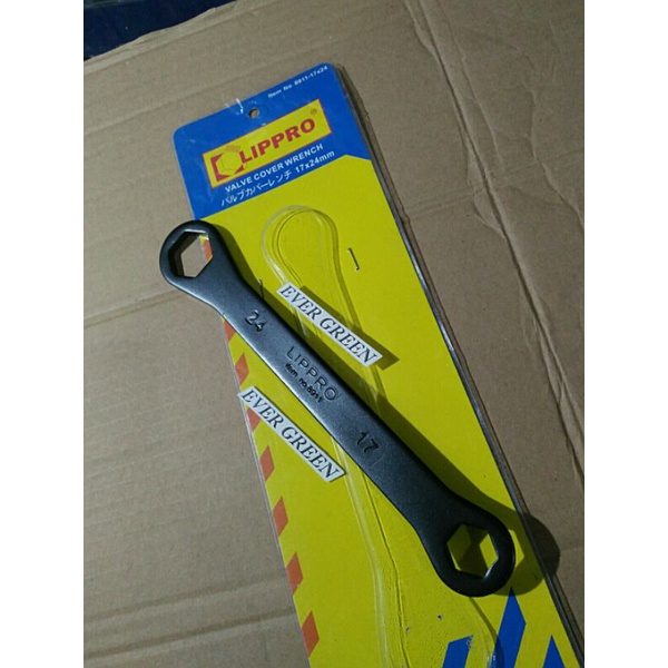 Kunci Tutup Klep 17 - 24 Valve Cover Wrench Kunci Ring 17 - 24 Kunci Rodai Motor Kunci Tutup Oli-Lippro RATA