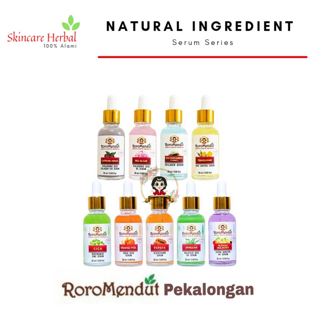 Roro Mendut Skincare Serum Jerawat Pemutih Wajah Bpom Serum Wajah Roromendut Pekalongan