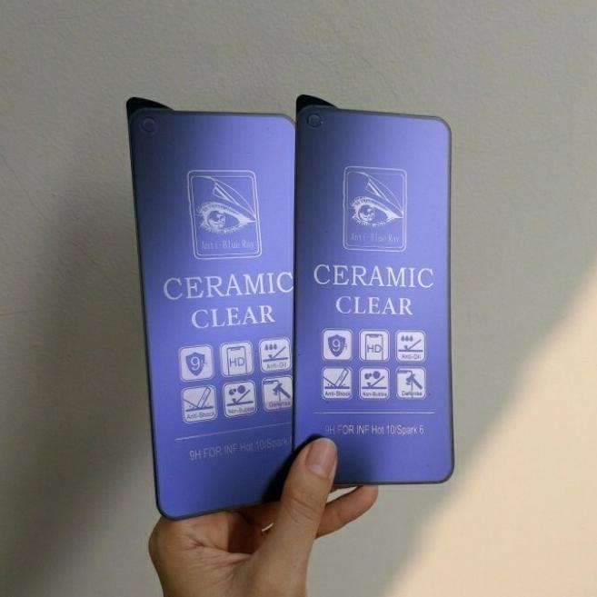 SAMSUNG J7 PRIME TEMPERED GLASS CERAMIC ANTI BLUE MATTE