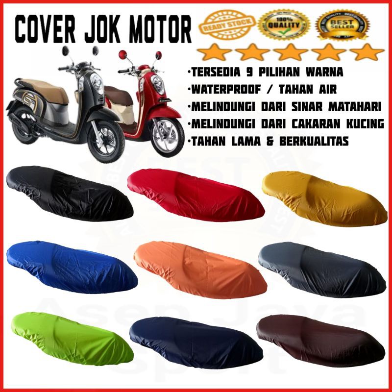 Cover Jok Honda Scoopy Waterproof / Sarung Jok Scoopy
