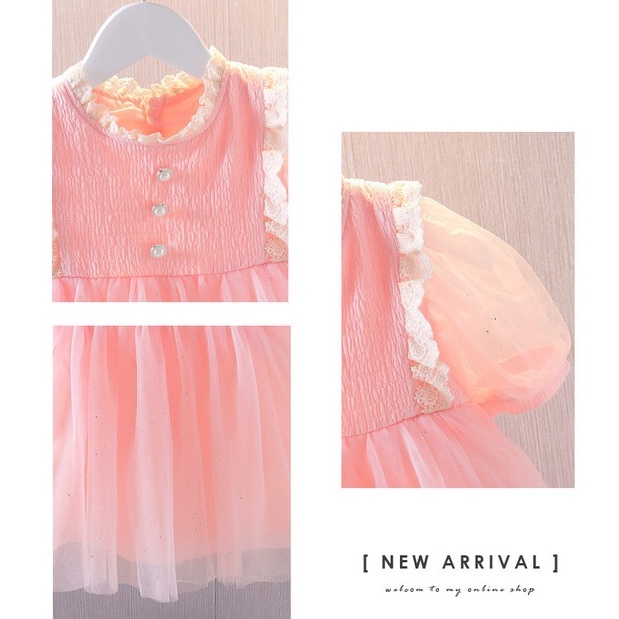 DR98-Dress Anak Bayi Perempuan Import Lola