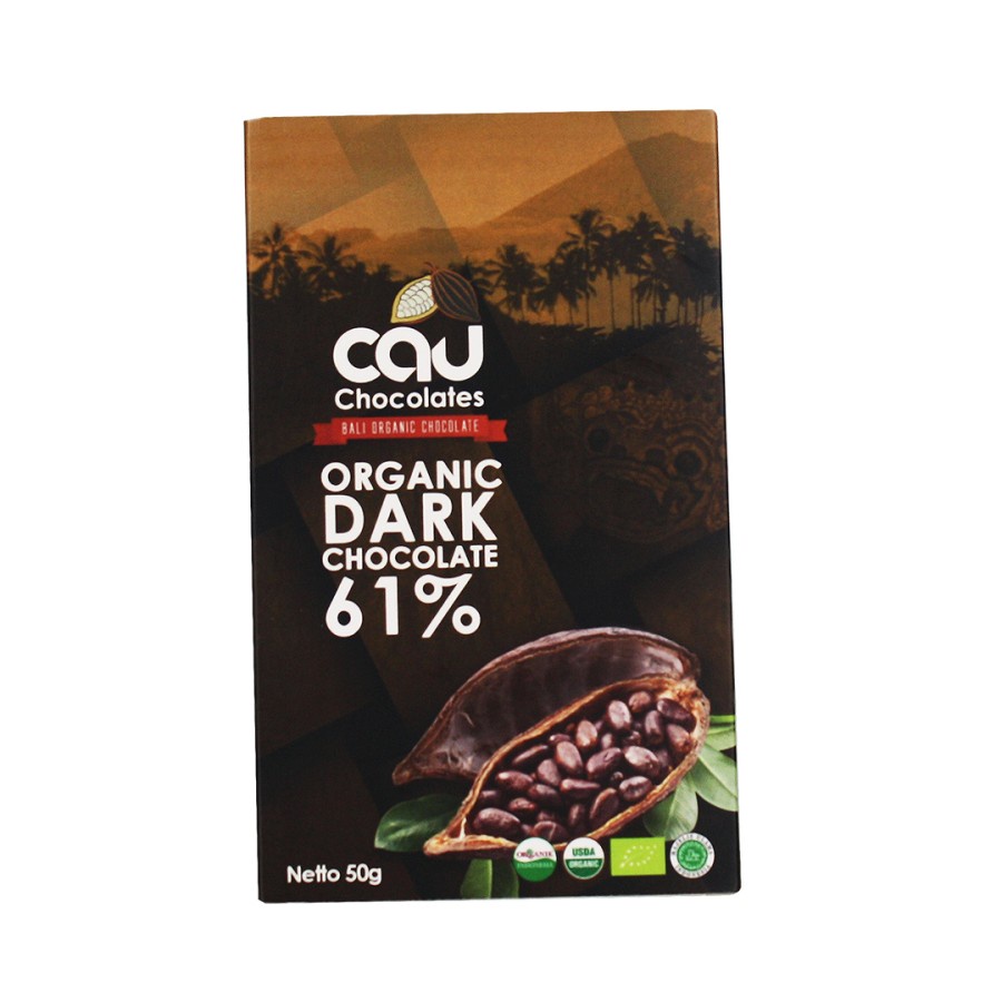 

Organik Dark Chocolate 50 gr - Coklat Organik - Cau Chocolates TGR