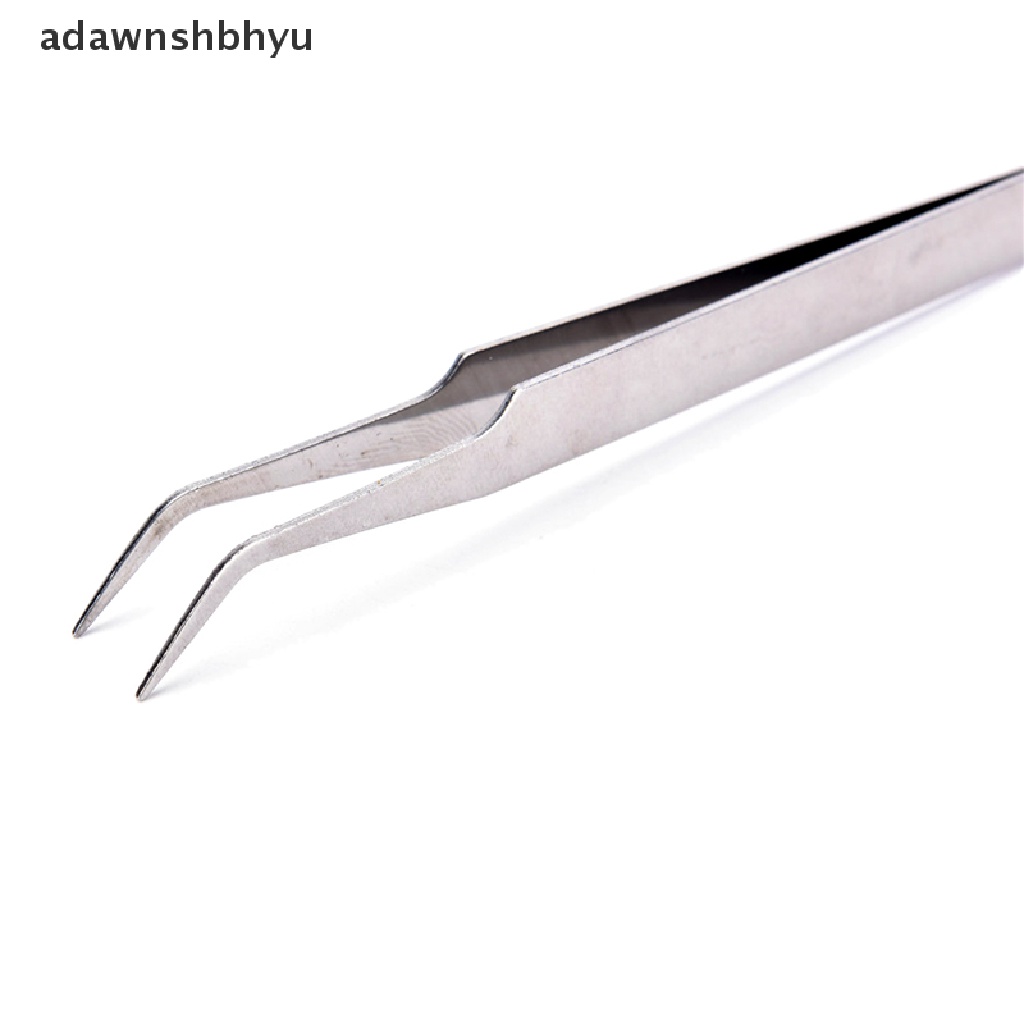 Adawnshbhyu 2x Stainless Steel Eyelash Gems Pick Tools Perlengkapan Nail Art Kosmetik