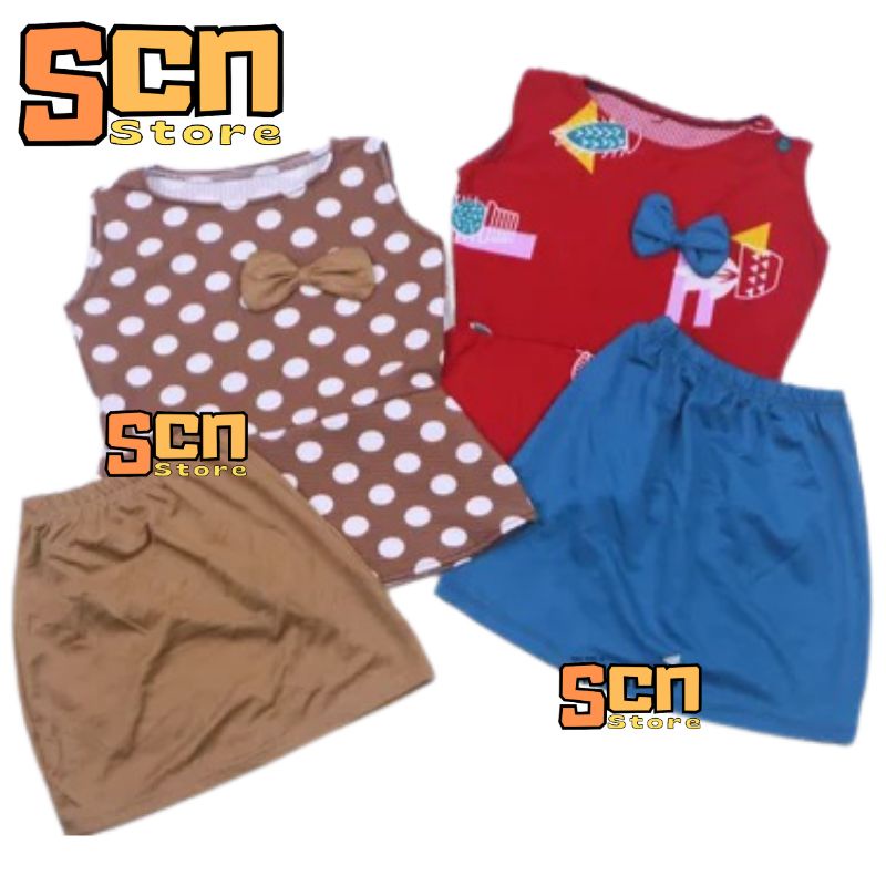 Setelan Anak Pe Pulm Usia 2-3 Tahun / Baju Pesta Anak