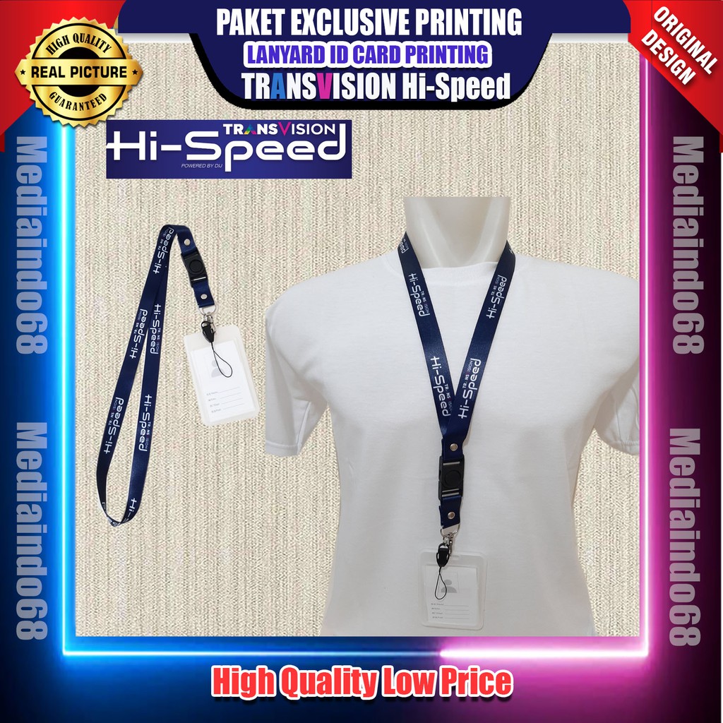 

Lanyard Id Card Printing TRANSVISION Hi-Speed