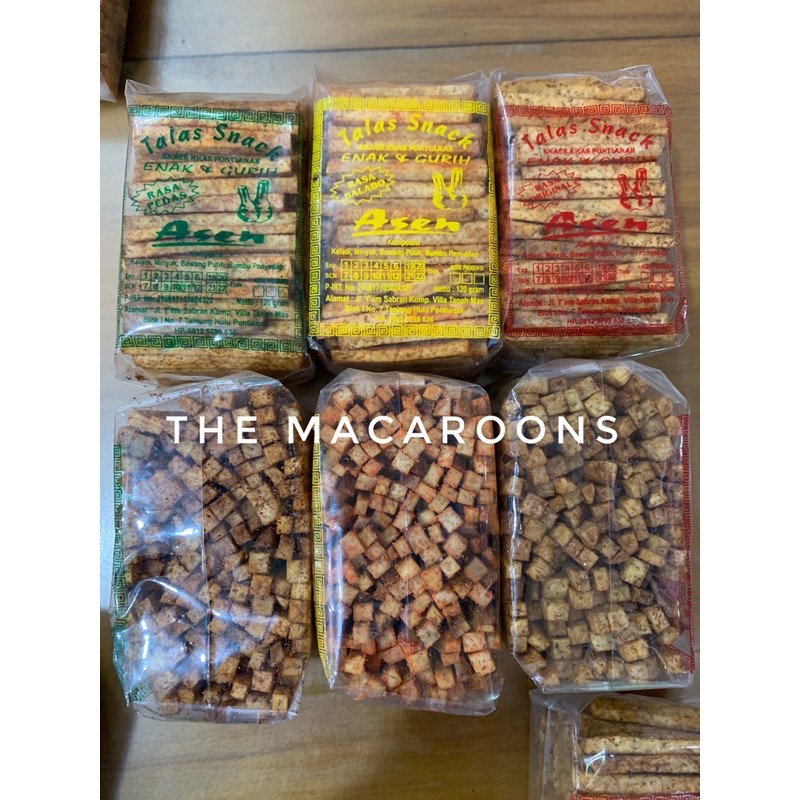 Stik Talas uk Pendek - Stik Keladi khas Pontianak / Snack Talas Asen Pontianak