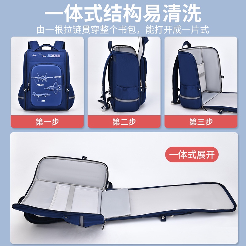 Zhima Baby Original - Ransel Tabung Anak - Ransel Backpack - Ransel Sekolah Korea Import - Ransel Model Terbaru - Zhimababy