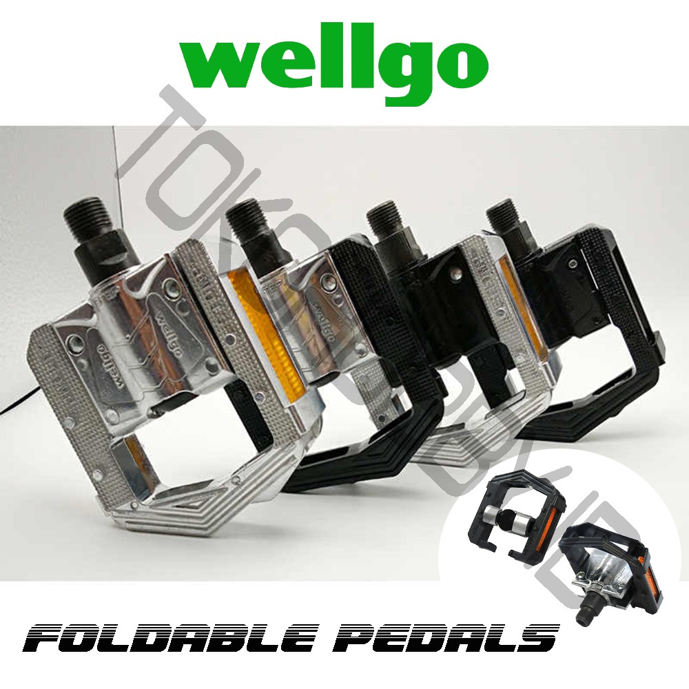 wellgo folding pedals