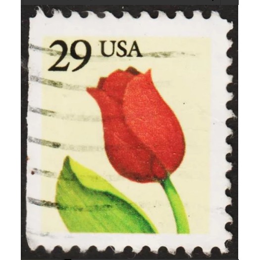 

Perangko Filateli 12286 USA VFU 1v 22.01.1991 Flower - For Domestic use 29 cents #2250