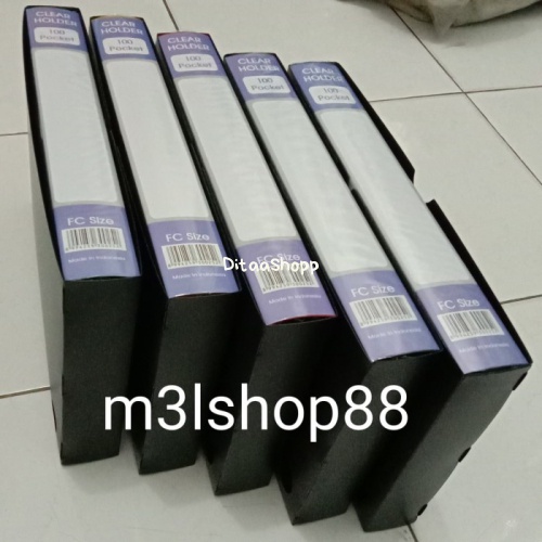 

Clear Holder 100 Lbr /Map Plastik /Dokumen Keeper 100 Lbr Folio/F4 - Biru 067