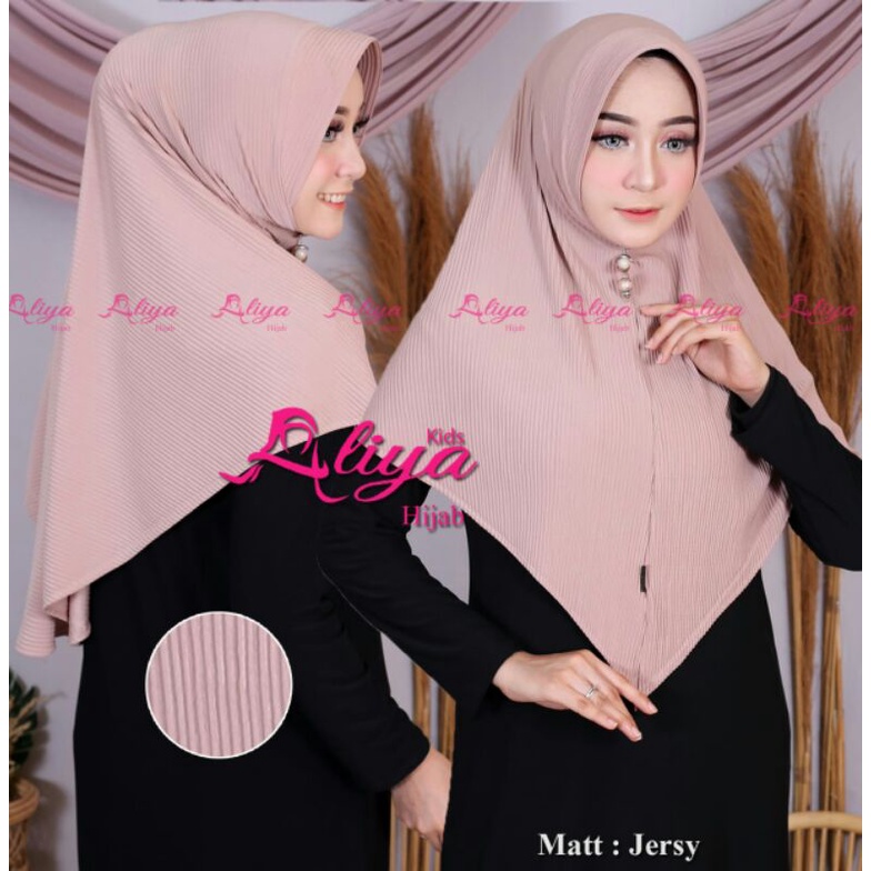 Hijab Plisket - Hijab Plisket Instant - Hijab Plisket Murah (Standar)