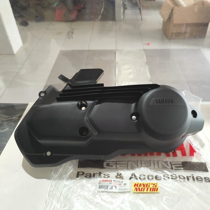 COVER, TUTUP, BAK CVT NEW AEROX 155 CONNECTED 2021 (B6H) ASLI YAMAHA