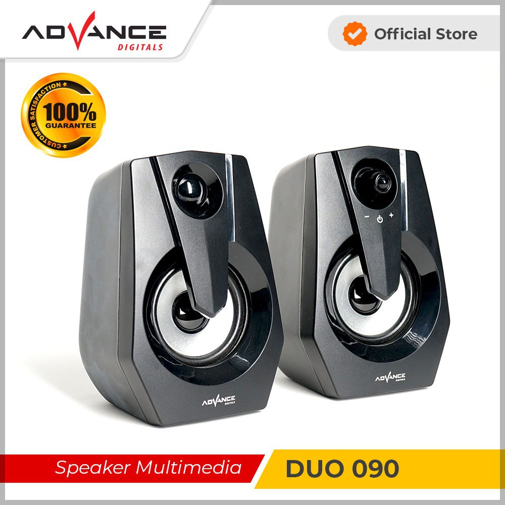 Advance Duo 090 Speaker Komputer PC Laptop Multimedia Bass Aktif