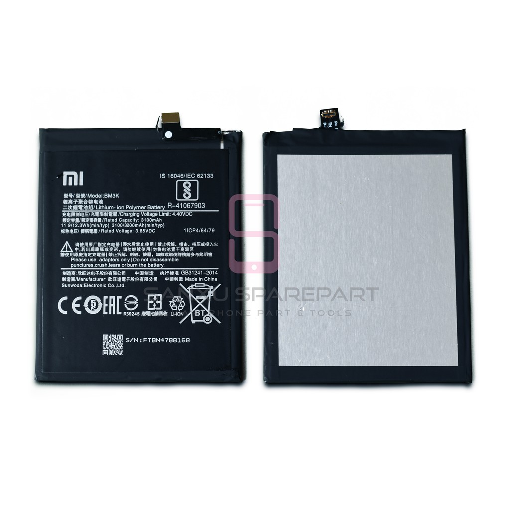 BATERAI XIAOMI MI MIX 2 BM3B / BATRE MI MIX 2 BM3B