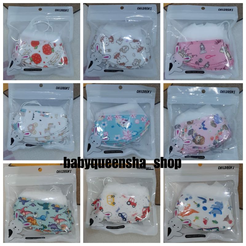 masker anak/masker duckbill anak/masker duck bill anak/masker anak duckbill/masker bayi/masker dewas