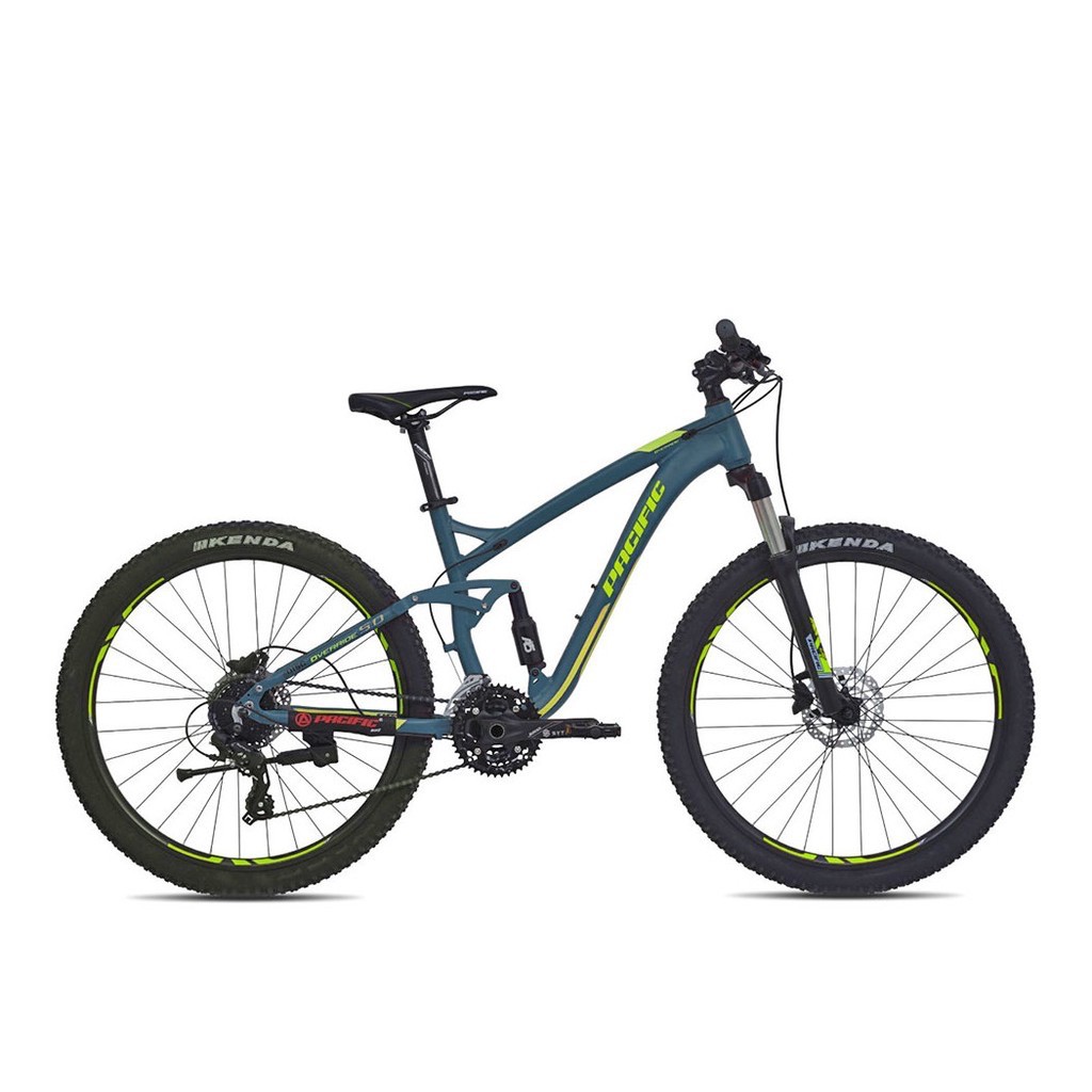 Air Raid Suspension Sepeda Gunung Pacific Override 5.0 27.5x2.20 Alloy 3x8 Sp Fork LO Hydraulic MTB